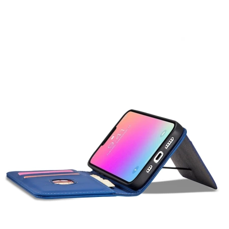 HURTEL MAGNET CARD CASE POKROWIEC Z KLAPKĄ DO IPHONE 14 PORTFEL PODSTAWKA