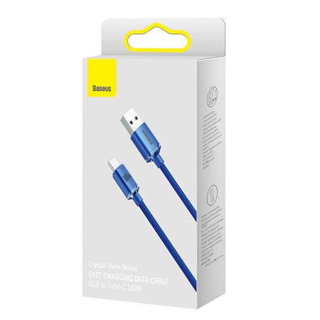 BASEUS KABEL USB DO USB-C 100W DO SZYBKIEGO ŁADOWANIA TELEFONÓW IPHONE 2M