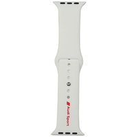 AUDI PASEK DO APPLE WATCH 44 45 46 49MM Z LOGO RED Z SILIKONOWYM MATERIAŁEM