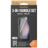 Zestaw PanzerGlass Bundle 3in1 etui przezroczyste + folia + osłona aparatu do Samsung Galaxy S24