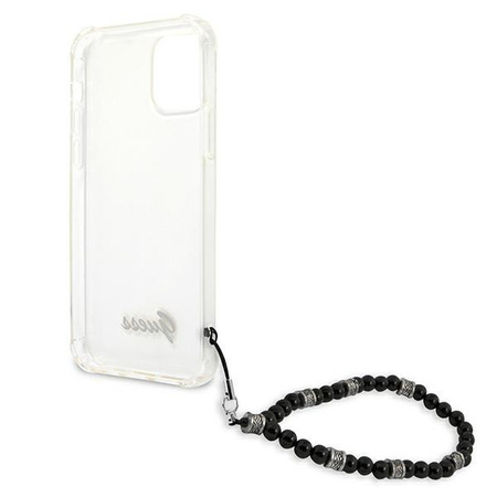 Guess GUHCP12LKPSBK iPhone 12 Pro Max 6,7"  Transparent hardcase Black Pearl