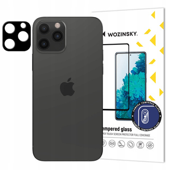 WOZINSKY FULL CAMERA GLASS DO APARATU IPHONE 12 PRO SZKŁO HARTOWANE 9H