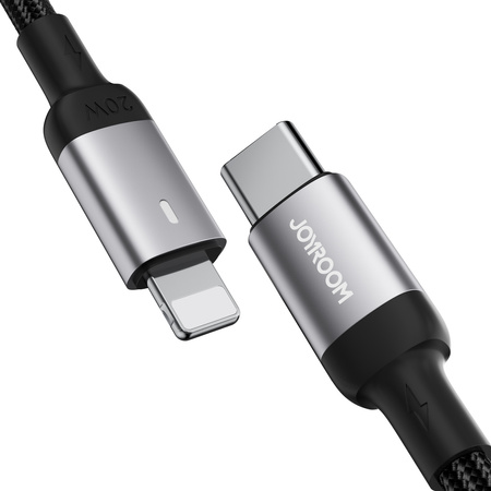 Joyroom kabel USB C - Lightning 20W A10 Series 1,2 m czarny (S-CL020A10)