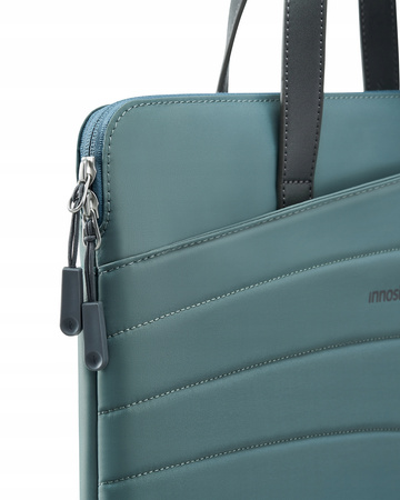 INNOSTYLE DAMSKA TORBA NA LAPTOPA 14" WODOODPORNA CARRYLITE SLIM ZIELONA
