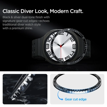 SPIGEN NAKŁADKA BEZEL TUNE DIVER DO SAMSUNG GALAXY WATCH 8 44MM OCHRONA