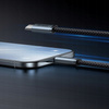 MCDODO KABEL USB-C USB-C SZYBKIE ŁADOWANIE USB TYP C 240W 1M LED BIAŁY