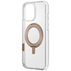 UNIQ SWIVIX ETUI DO IPHONE 16 PRO MAX Z KICKSTANDEM 360 ZŁOTE TRANSPARENTNE