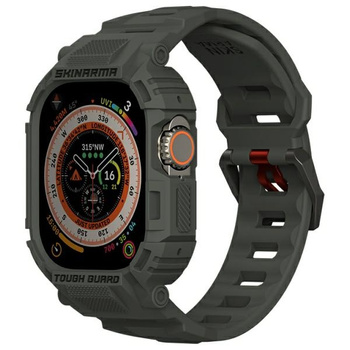 Skinarma pasek+etui Mecha 2in1 Apple     Watch 49mm oliwkowy/olive