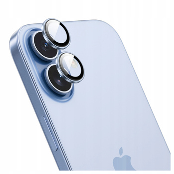 INNOSTYLE SZKŁO NA APARAT OSŁONA OCHRONA OBIEKTYWU DO IPHONE 17 NIEBIESKIE