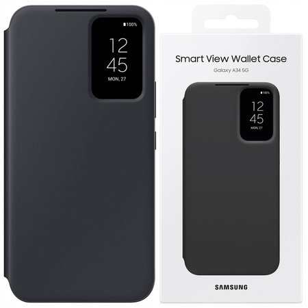 SAMSUNG ETUI SMART VIEW WALLET CASE DO GALAXY A35 5G POKROWIEC OCHRONA