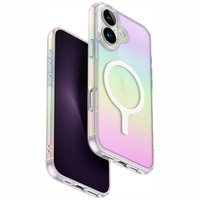 UNIQ ETUI IRIDESCIA DO IPHONE 16 MAGCLICK CHARGING HOLOGRAFICZNE ŁADOWANIE