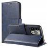 Etui portfel z klapką podstawką do iPhone 15 Pro Magnet Case - niebieskie