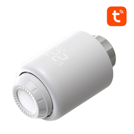 AVATTO GŁOWICA TERMOSTATYCZNA TRV07 ZIGBEE 3.0 DO ZDALNEGO STEROWANIA TUYA