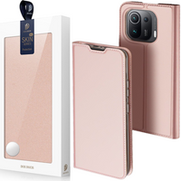 DUX DUCIS Skin Pro kabura etui pokrowiec z klapką Xiaomi Mi 11 Pro różowy