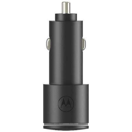 Ładowarka samochodowa Motorola           TurboPower 45W Dual USB-A/USB-C z kablem USB-C 1m czarny