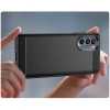 HURTEL CARBON CASE ETUI DO MOTOROLA MOTO G62 5G ELASTYCZNY SILIKONOWY