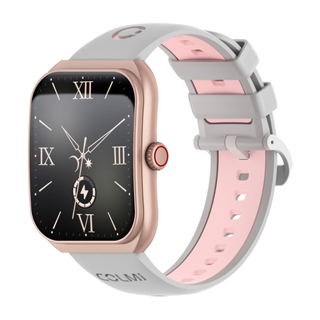 Smartwatch COLMI P86 (różowy złoty)