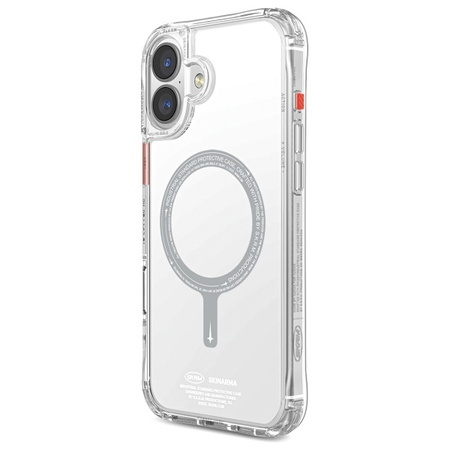 Skinarma etui Saido iPhone 16 6.1       Magnetic Charging przezroczysty/clear