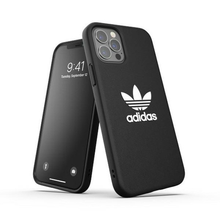 Adidas OR Moulded Case BASIC iPhone 12/ 12 Pro czarno biały 42215