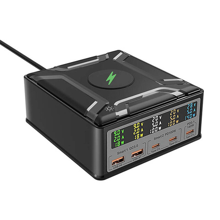 BLITZWOLF ŁADOWARKA SIECIOWA BW-S28 260W 2XUSB-A 3XUSB-C DO TELEFONÓW