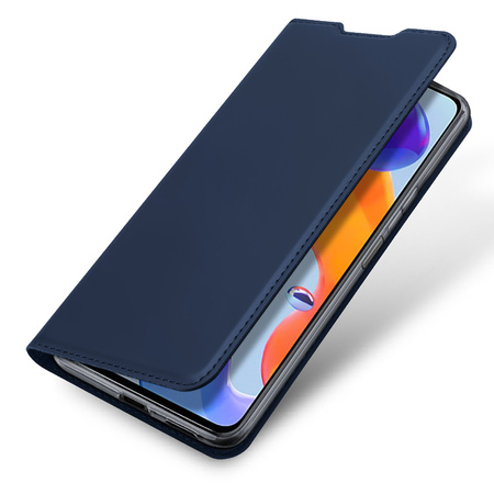Dux Ducis Skin Pro kabura etui pokrowiec z klapką Xiaomi Redmi Note 11 Pro 5G / 11 Pro niebieski