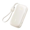 Powerbank Baseus EnerFill FC21 Qpow 3 Ultra 20000mAh 22.5W z wyświetlaczem z dołączonym kablem - beżowy