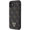 Etui Guess 4G Triangle Metal Logo na iPhone 11 / XR - czarne