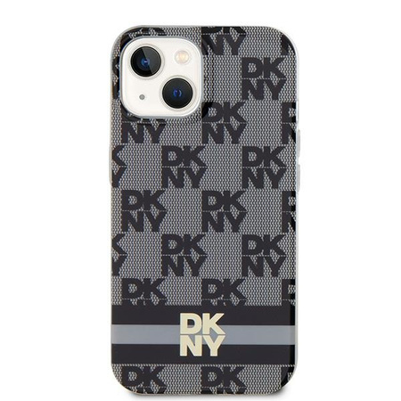 DKNY ETUI HARDCASE DO IPHONE 15 PLUS 14 PLUS 6.7 IML CHECKERED MONO