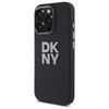 DKNY ETUI HARDCASE LIQUID SILICONE DO IPHONE 16 PRO 6.3 Z METALOWYM LOGO