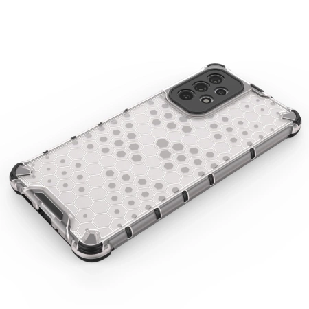 HURTEL ETUI HONEYCOMB DO SAMSUNG GALAXY A73 PANCERNE Z OCHRONĄ ŻELOWĄ RAMKĄ