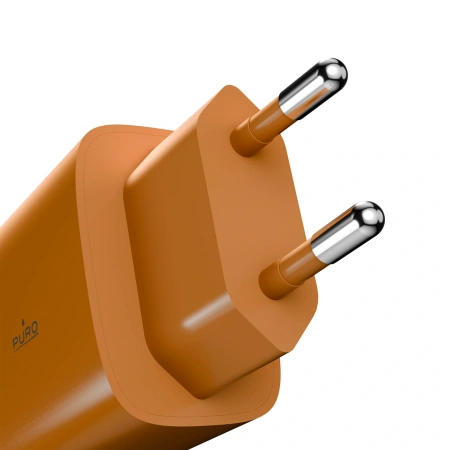 Ładowarka sieciowa Puro Pro Lite 30 W USB-C - pomarańczowa