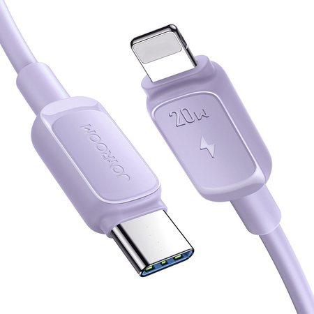 Kabel USB C – Lightning 20W 1,2 m Joyroom S-CL020A14 – fioletowy