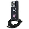 Etui Karl Lagerfeld IML Crossbody        Karl&Choupette Head do iPhone 16 Pro czarny