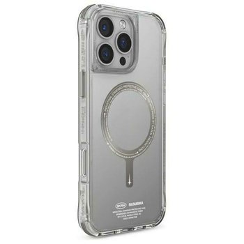 Skinarma etui Saido iPhone 16 Pro 6.3   Magnetic Charging titanium