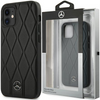 Mercedes MEHCP12SMULBK iPhone 12 mini 5,4" czarny/black hardcase Wave Line