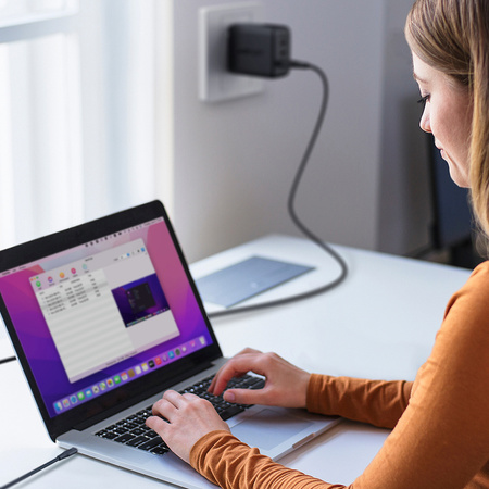 Acefast kabel USB - USB Typ C 1,2m, 3A czarny (C3-04 black)