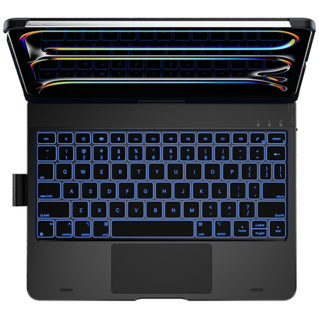 Etui Typecase Flexbook Touch             z klawiaturą do iPad Pro 11" 2024/2025 czarny