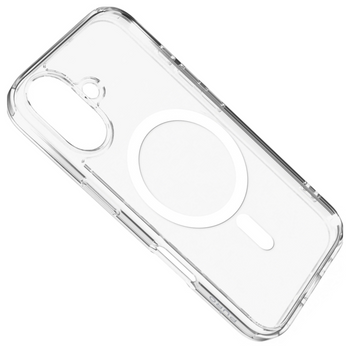 Etui silikonowe Puro Lite Mag MagSafe do iPhone 16 Plus - przezroczyste