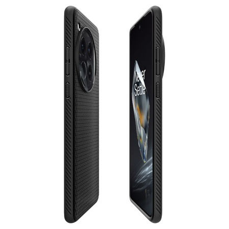 SPIGEN LIQUID AIR DO ONEPLUS 12 ETUI OCHRONNE MATTE BLACK Z NISKIM PROFILEM