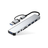 TECH-PROTECT HUB ADAPTER PRZEJŚCIÓWKA 8W1 TYPE-C DO WINDOWS LAPTOP USB 3.0