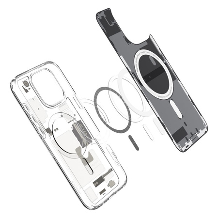 SPIGEN POKROWIEC MAGNETYCZNY DO MAGSAFE DO IPHONE 16 PRO TITANIUM ZERO ONE