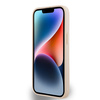 DKNY ETUI HARDCASE DO IPHONE 14 15 136.1 Z METALOWYM LOGO I SKÓRZANĄ STRIPĄ