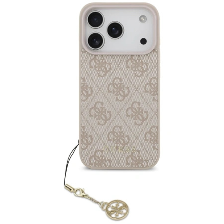 GUESS ETUI 4G CHARMS COLLECTION MAGSAFE DO IPHONE 17 PRO Z LUKSUSOWYM