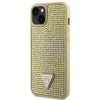 Etui Guess GUHCP14SHDGTPD na iPhone 14 - złote Rhinestone Triangle