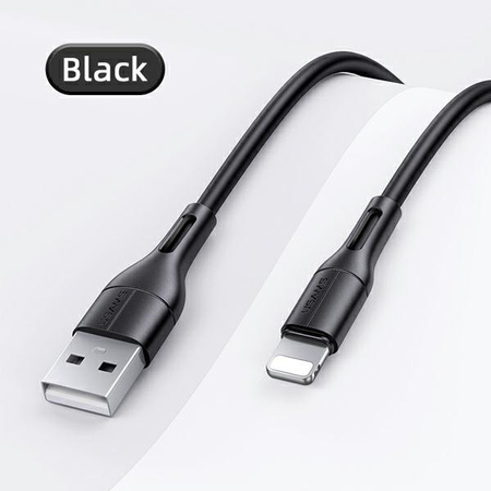 USAMS KABEL DO LIGHTNING DO IPHONE 5 6 7 8 X 11 12 13 14 2A Z TECHNOLOGIĄ