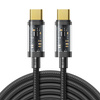 Joyroom kabel przewód USB Typ-C - USB Typ-C 100W 2m czarny (S-CC100A20)