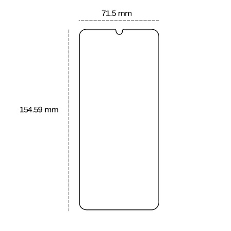Szkło hartowane 2,5D do Samsung Galaxy A25 5G