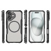 HURTEL ETUI CASE LEADING SERIES DO IPHONE 16 DO MAGSAFE SILIKONOWE CZARNE