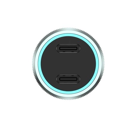 JELLICO ładowarka samochodowa F17 PD 60W 2xUSB-C Czarny