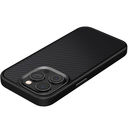 UNIQ etui Keva iPhone 15 Pro 6.1" Magclick Charging czarny/carbon black